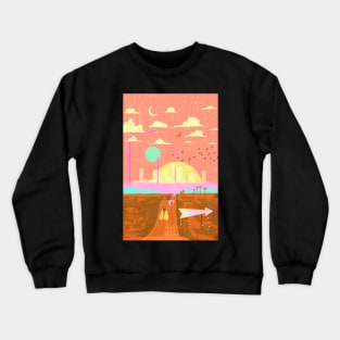 MORNING COMMUTE Crewneck Sweatshirt